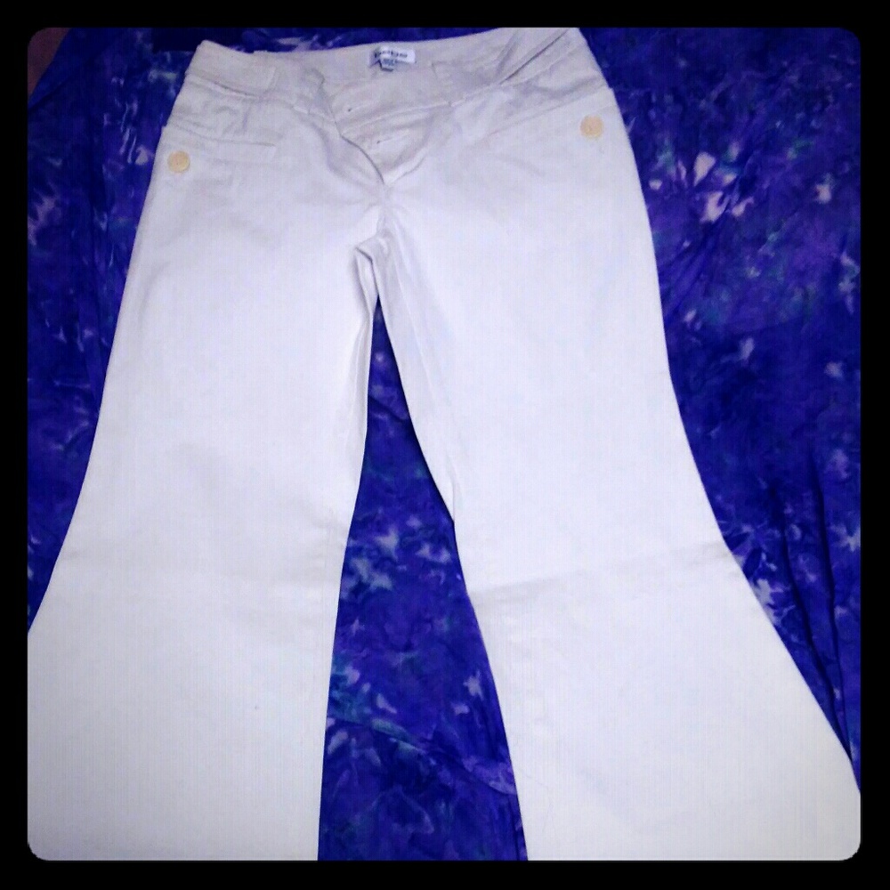 Bebe white pant